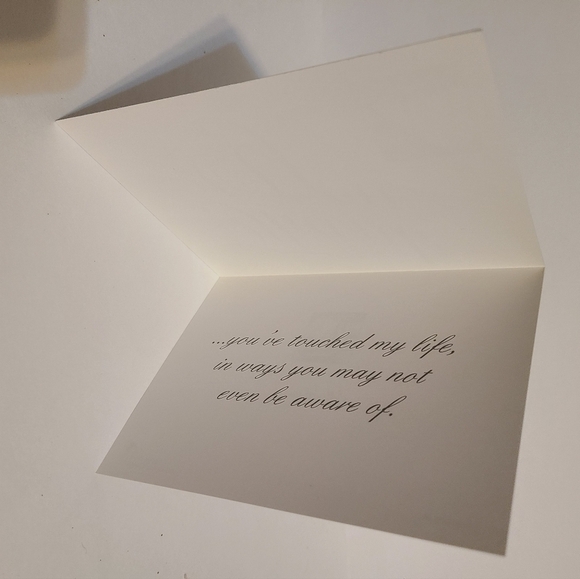 Vintage Simple Blue with Boat Picture Thank You Card - Picture 3 of 5